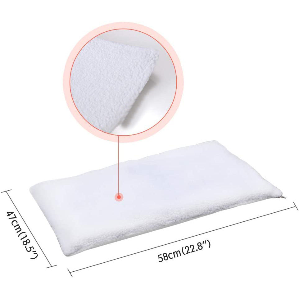 Self-Heating Fleece Dog Bed Mat