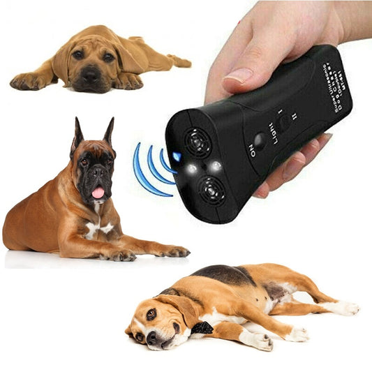 3-in-1 Ultrasonic Dog Training Device