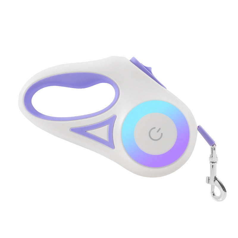 Automatic Retractable Pet Leash w/ Light