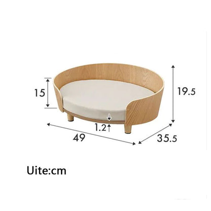 Wooden Pet Sofa Bed