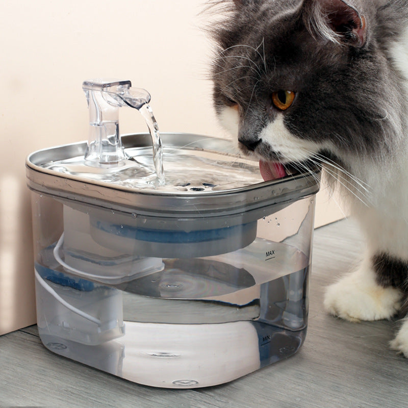 Stainless Steel Automatic Pet Fountain