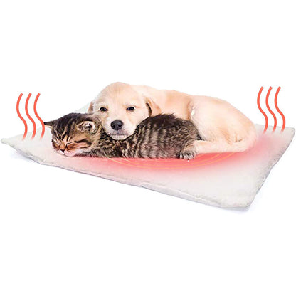 Self-Heating Fleece Dog Bed Mat