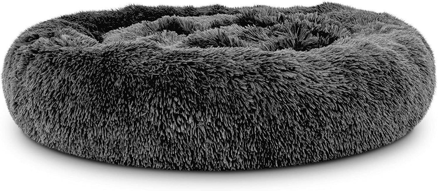 Cuddly Plush Donut Pet Bed