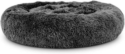 Cuddly Plush Donut Pet Bed