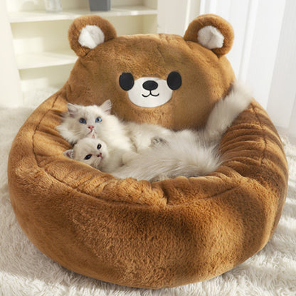 Cute Cat & Dog Tent Bed
