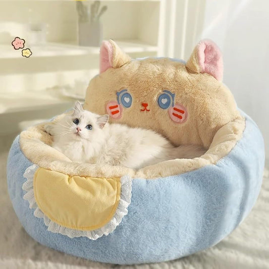 Cute Cat & Dog Tent Bed