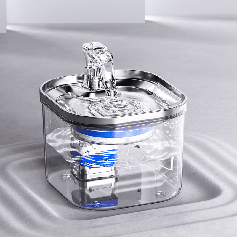 Stainless Steel Automatic Pet Fountain