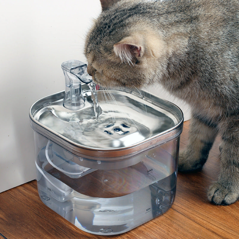 Stainless Steel Automatic Pet Fountain